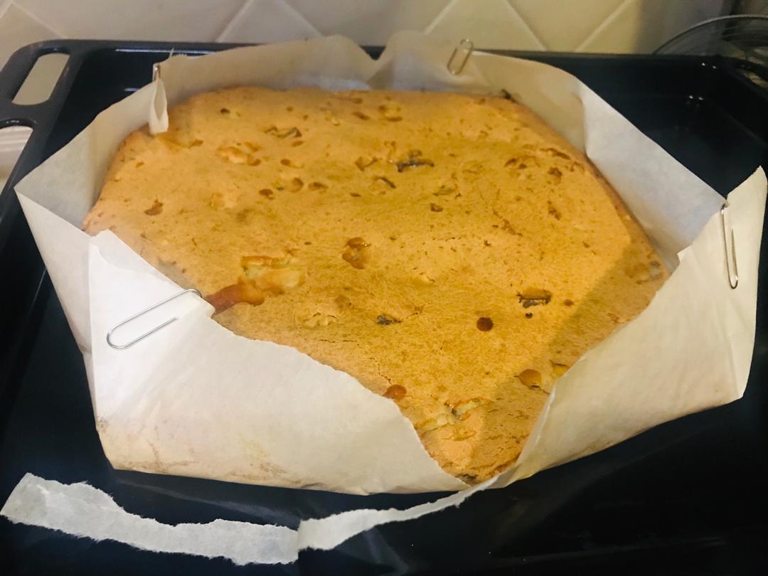 蔓越莓烤年糕（糯米粉版）