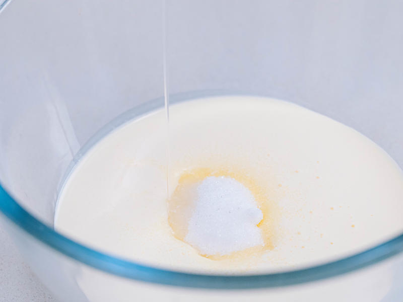 纯奶手撕吐司的做法 步骤1