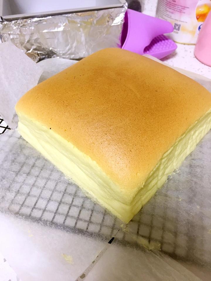 6寸古早蛋糕的做法