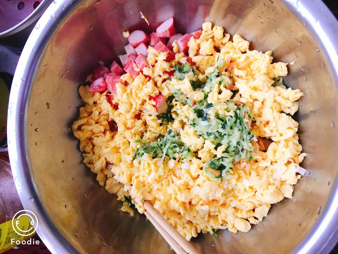 西葫芦鸡蛋馅水饺