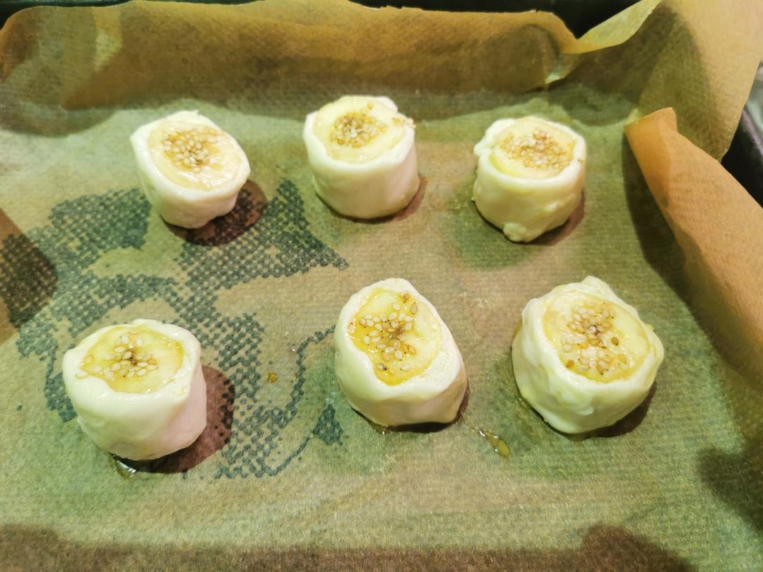 空气炸锅vs手抓饼版「香蕉酥」