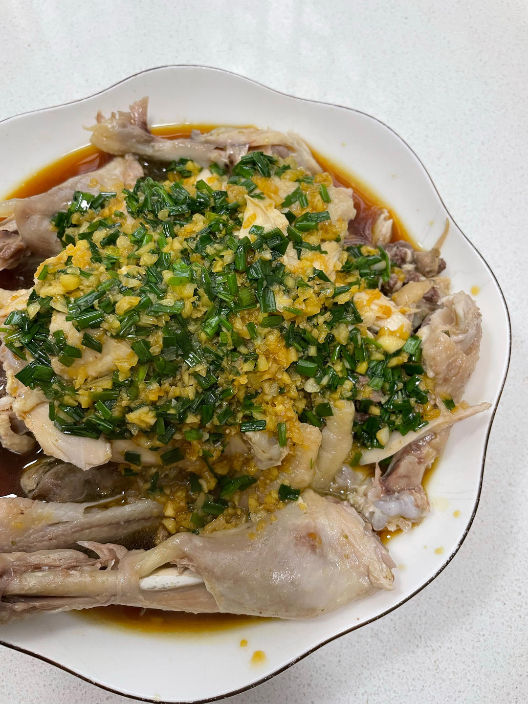 葱油鸡（姜葱鸡）简单做法全，详细到没下过厨都会做