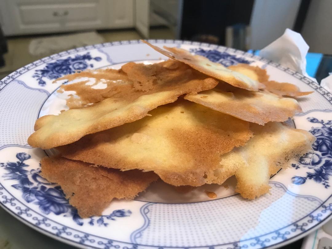 剩余蛋清好去处——杏仁薄饼