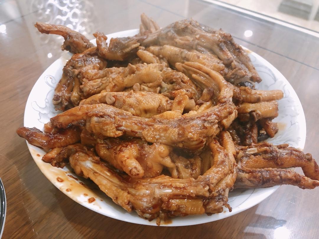 秘制红烧鸡爪