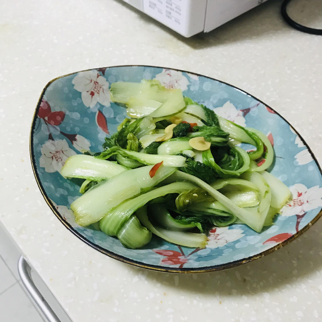 蒜香蚝油快菜