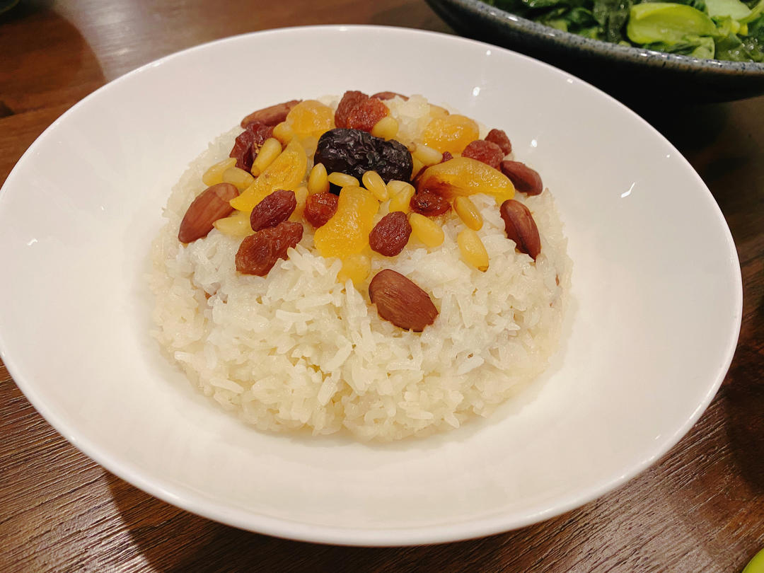 【猪油夹沙八宝饭】古法蒸糯米