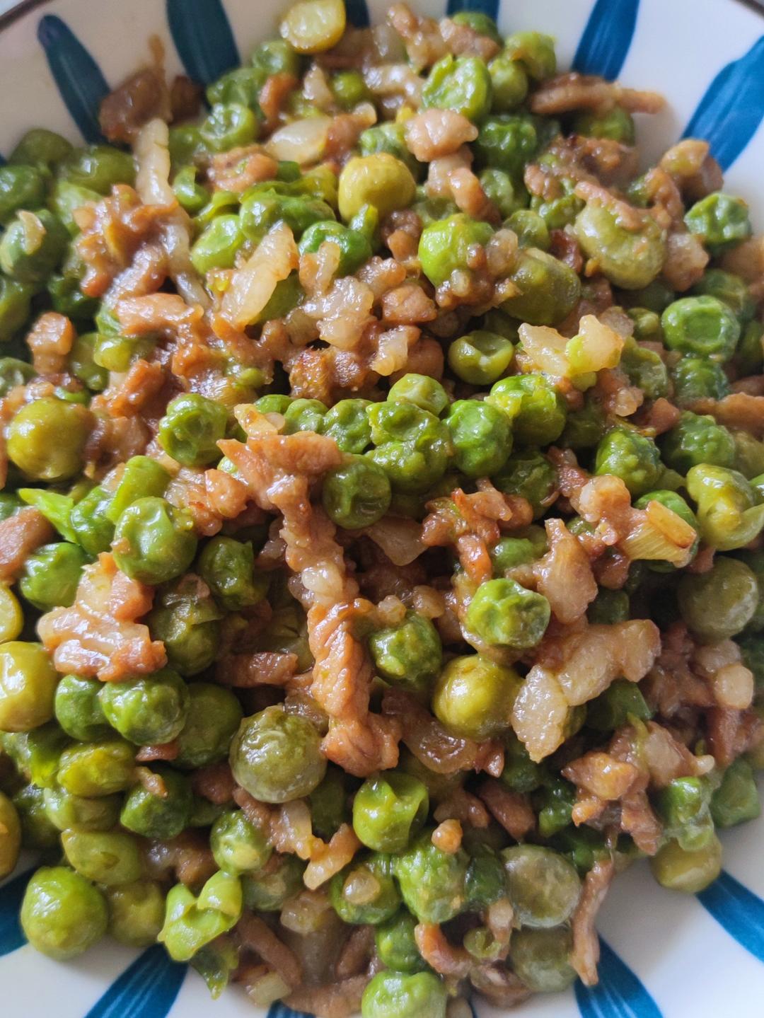 超下饭的豌豆肉沫