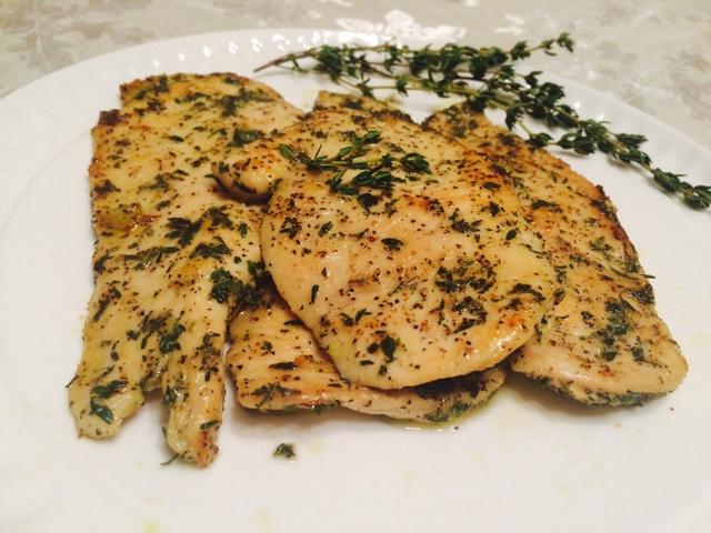 百里香鸡排的做法