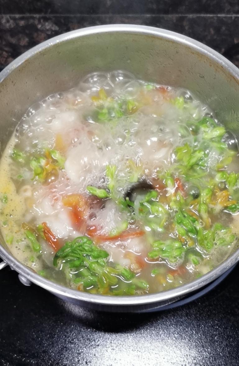 一人面食(面疙瘩)