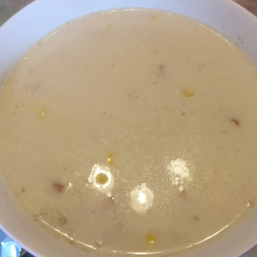 火腿玉米浓汤