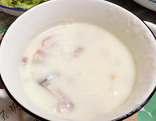 海鲜蘑菇汤的做法