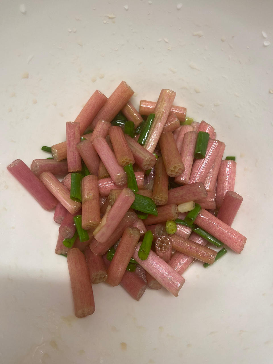 董太的私房菜--凉拌鸡头米梗