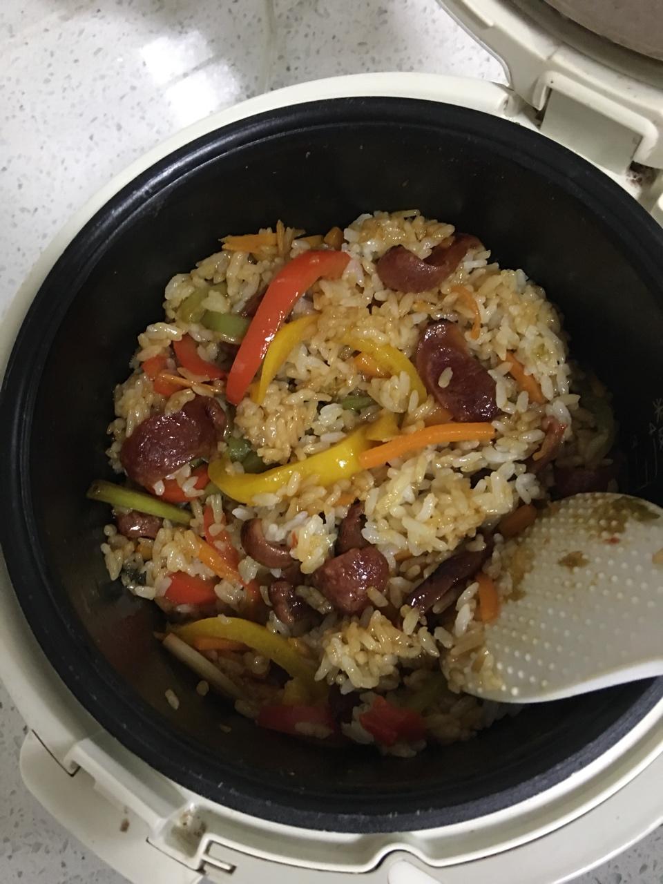 腊味煲仔饭（电饭煲版）