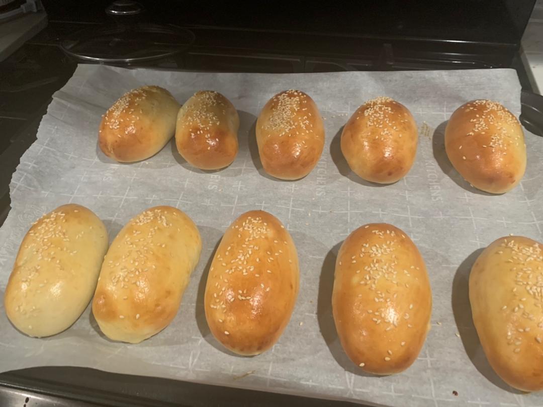 奶黄面包条（汤种法）