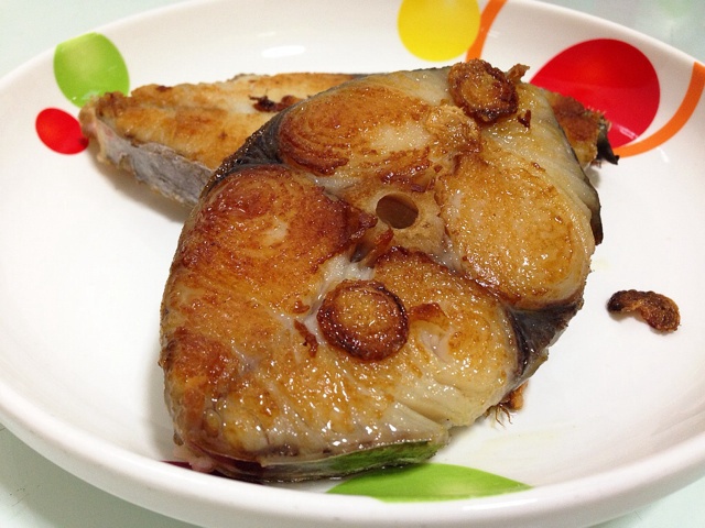 yip做的香煎马鲛鱼