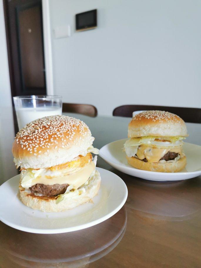 超~级松软的烫种汉堡胚