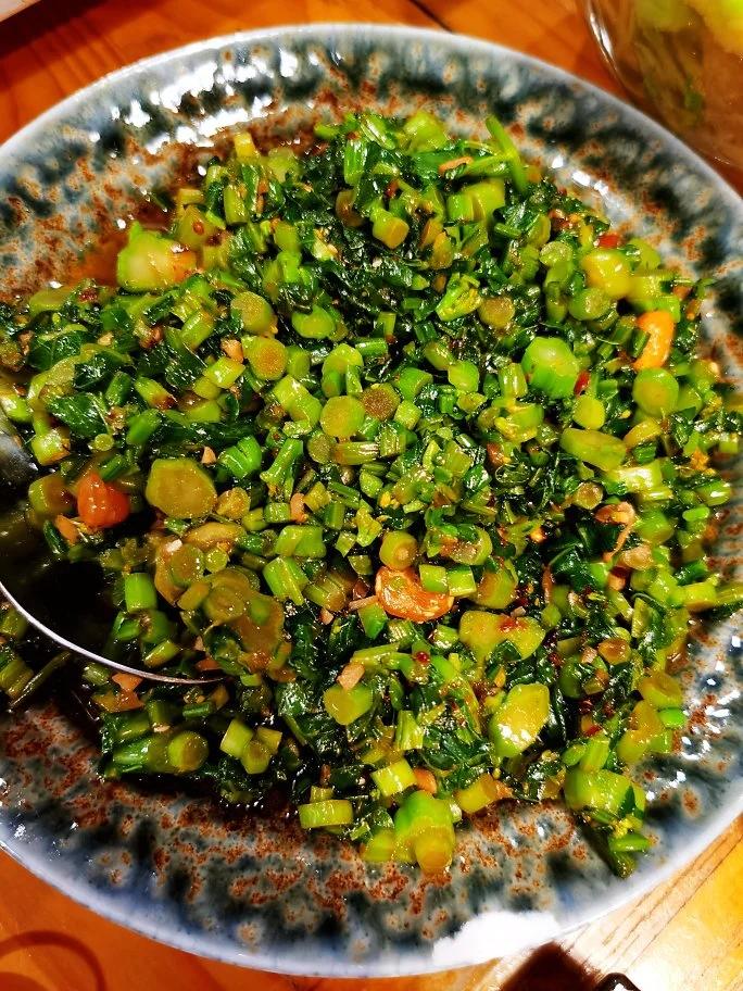 虎家私厨做的冲菜