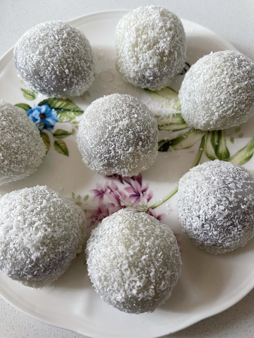 紫薯糯米糍（零失败，馅料可以换成其他的）