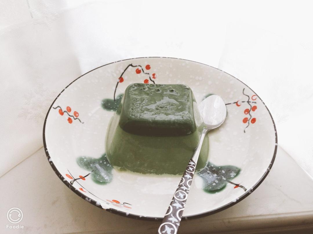*抹茶布丁*