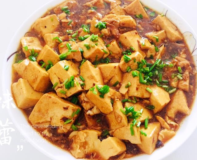 麻婆豆腐，家常做法快手菜，不需要准备肉末，下饭菜