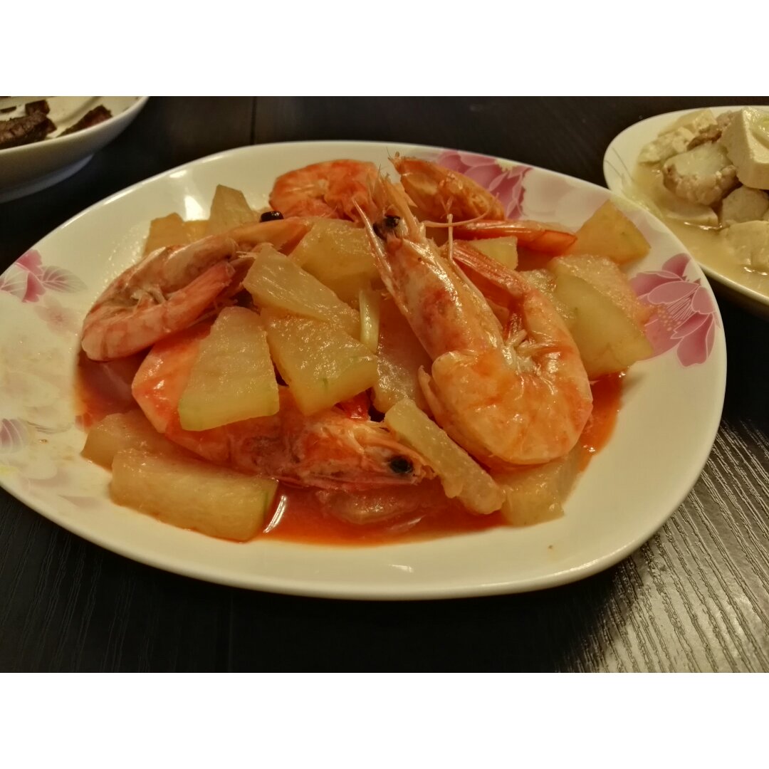 冬瓜炒虾仁