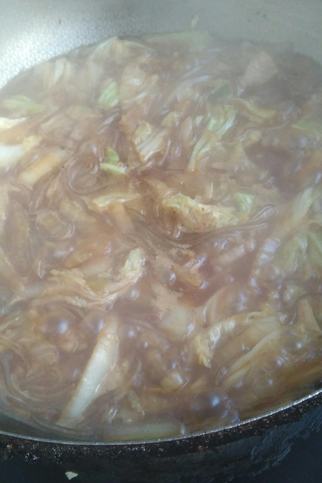 白菜炖粉条