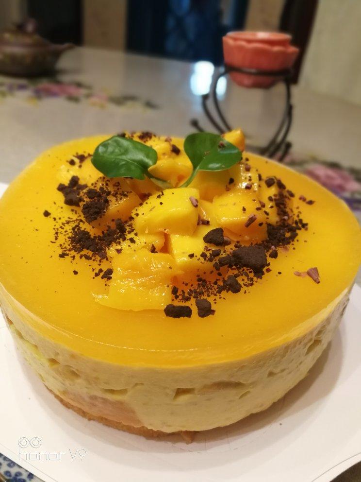 【视频】芒果慕斯（6寸） | 含镜面果胶配方