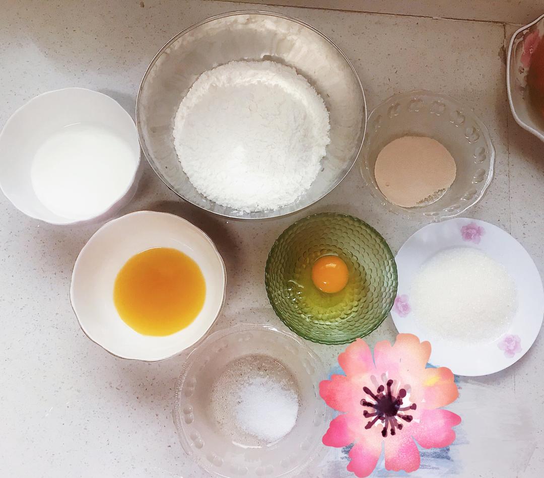 纯奶手撕吐司的做法 步骤1