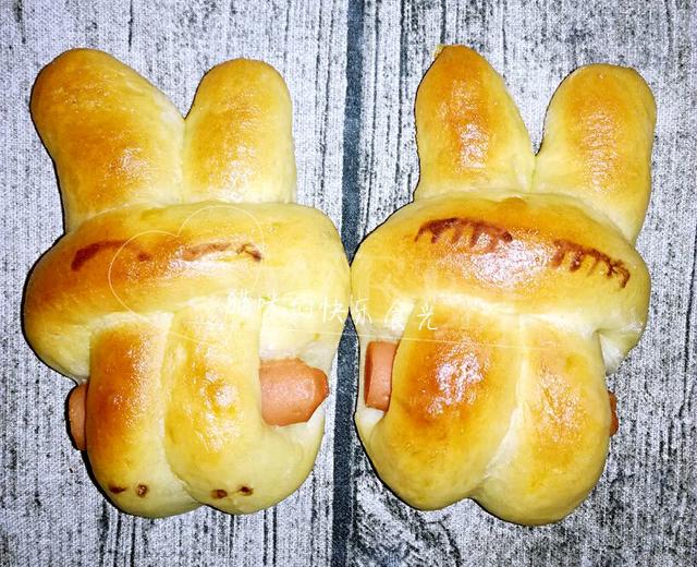 小兔子面包的做法