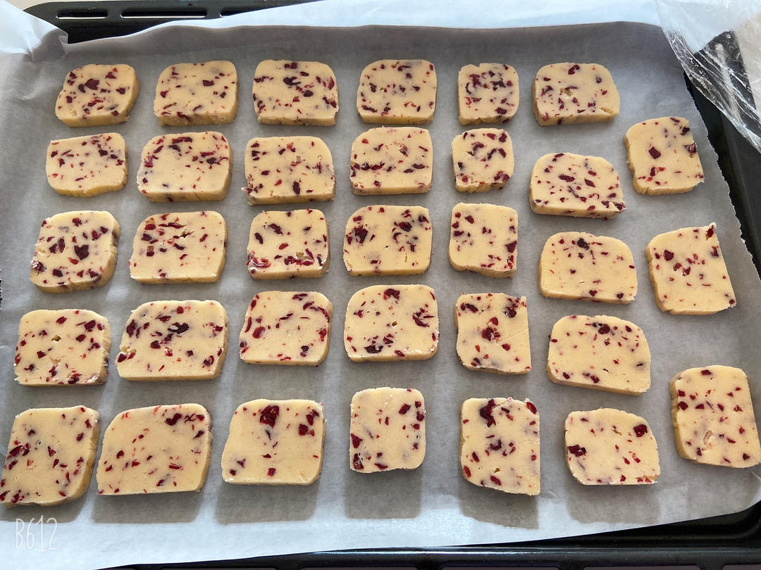 低糖少油版蔓越莓饼干