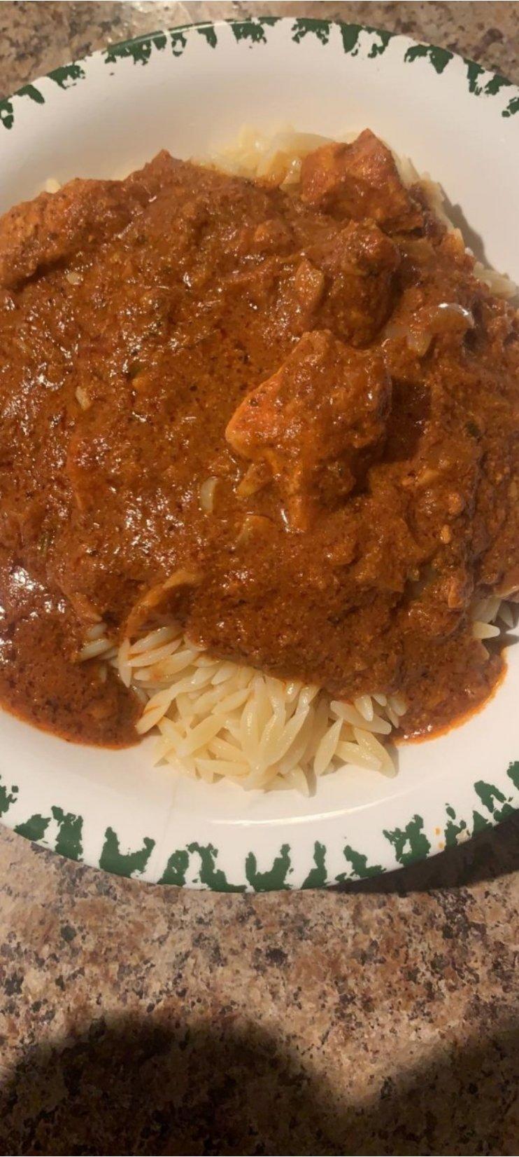 虎迪尼做的地狱厨房之chickentikkamasala印度鸡肉咖喱