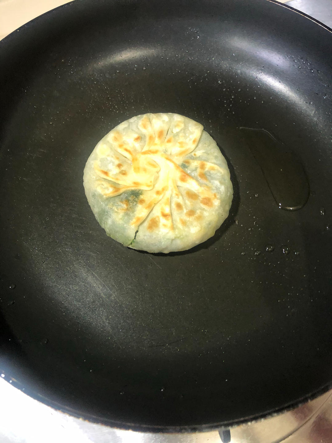 薄皮大馅儿「韭菜馅饼」凉了也不硬👍👍👍
