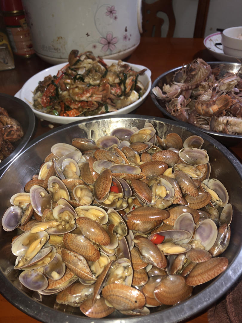 5分钟快手菜❗️秒杀路边摊爆炒花甲～好吃到爆