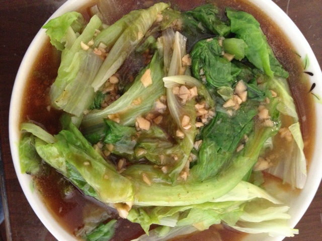 蚝油生菜