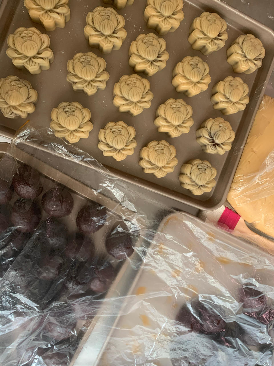 广式月饼，纯手工