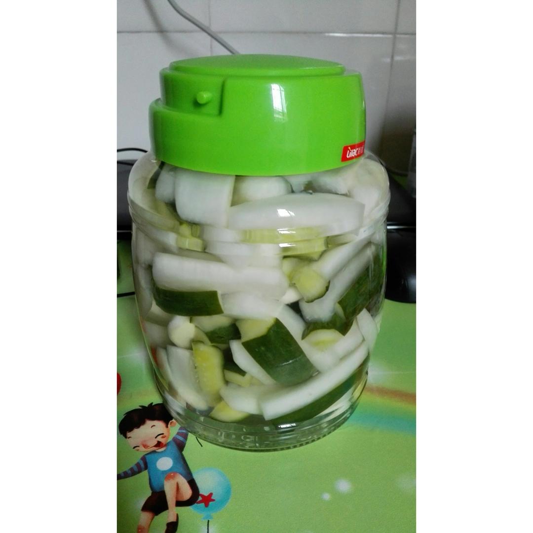 酸甜脆爽腌萝卜