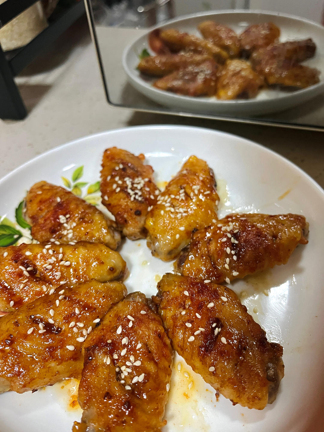 烤箱鸡翅/家里的调料随便放，只要腌过就好吃