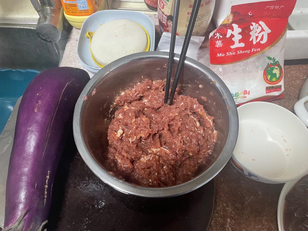 酥炸茄盒￨外酥里嫩
