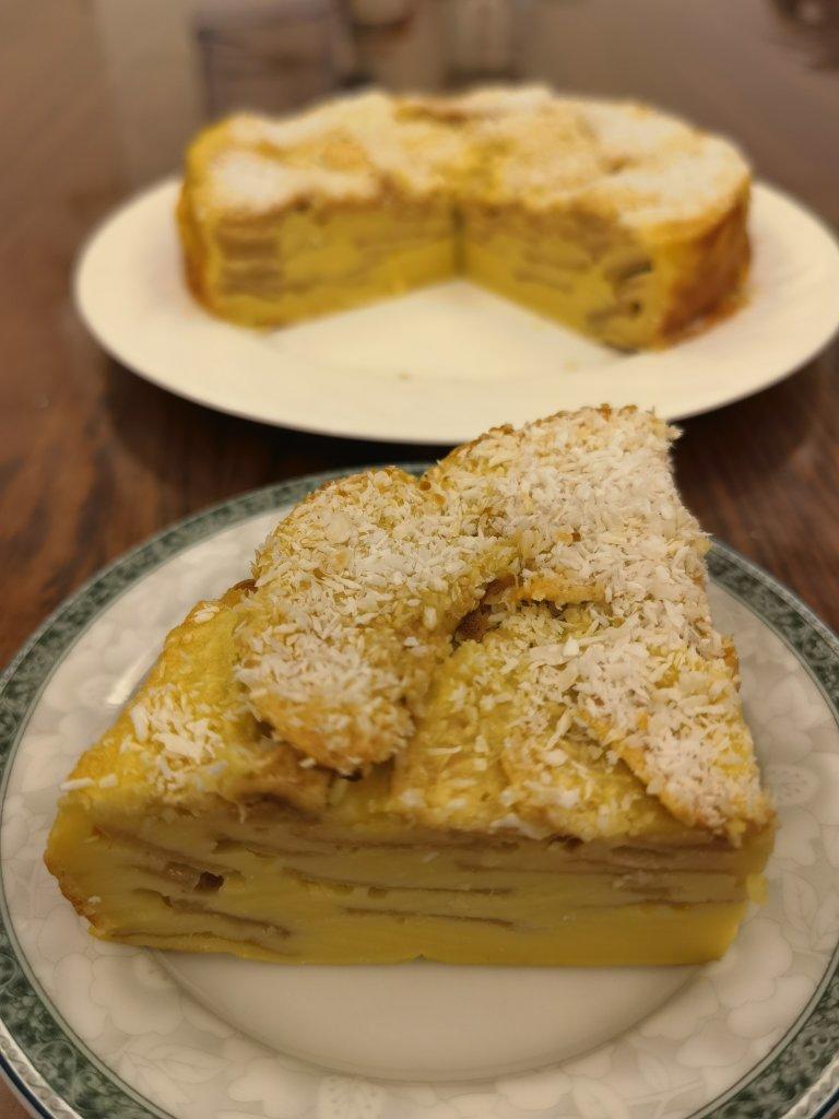 免打发｜法式千层苹果蛋糕