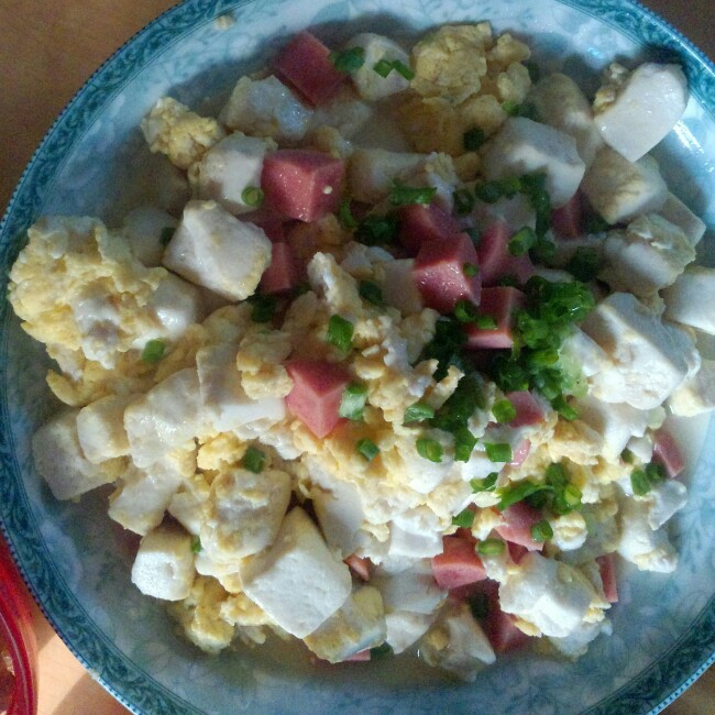 蛋包豆腐丁
