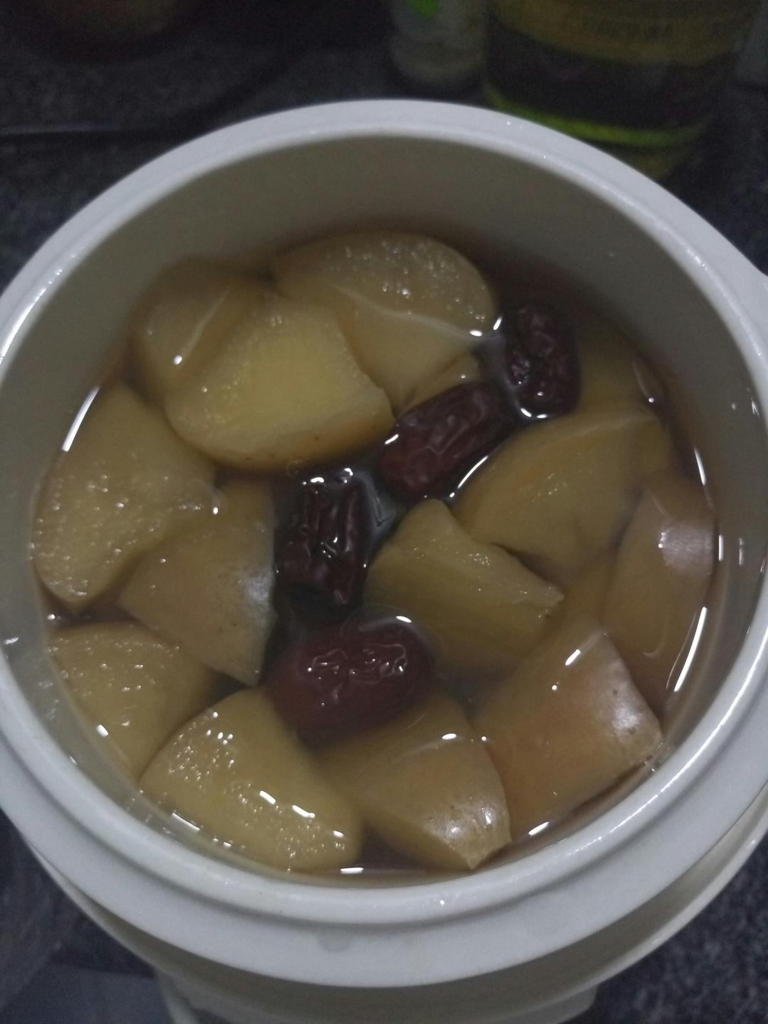 苹果大枣甜汤