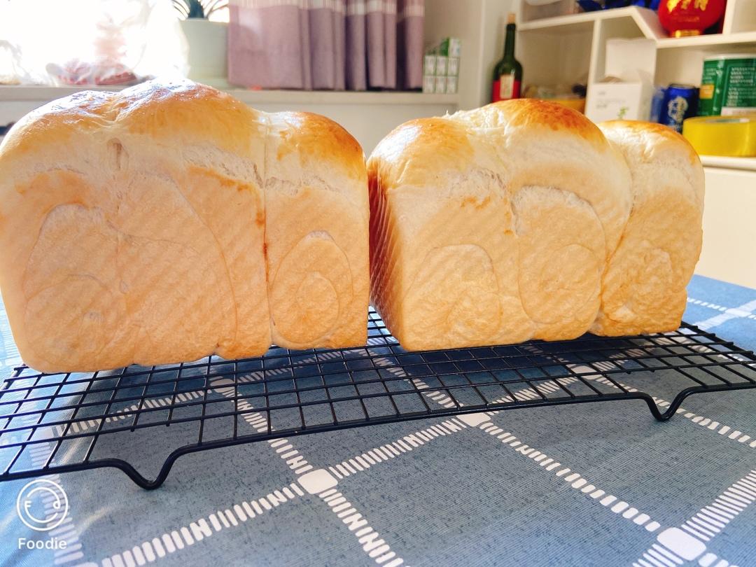 🍞低热量，超级柔软，蓬松，清甜三明治白吐司