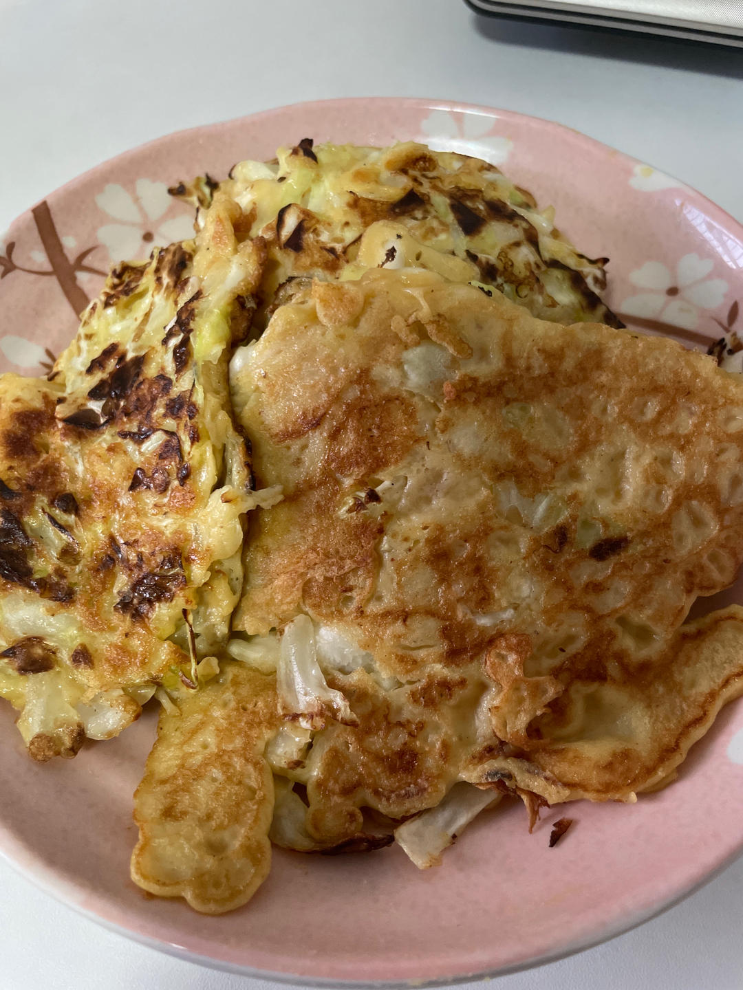 让孩子大口吃菜的包菜饼
