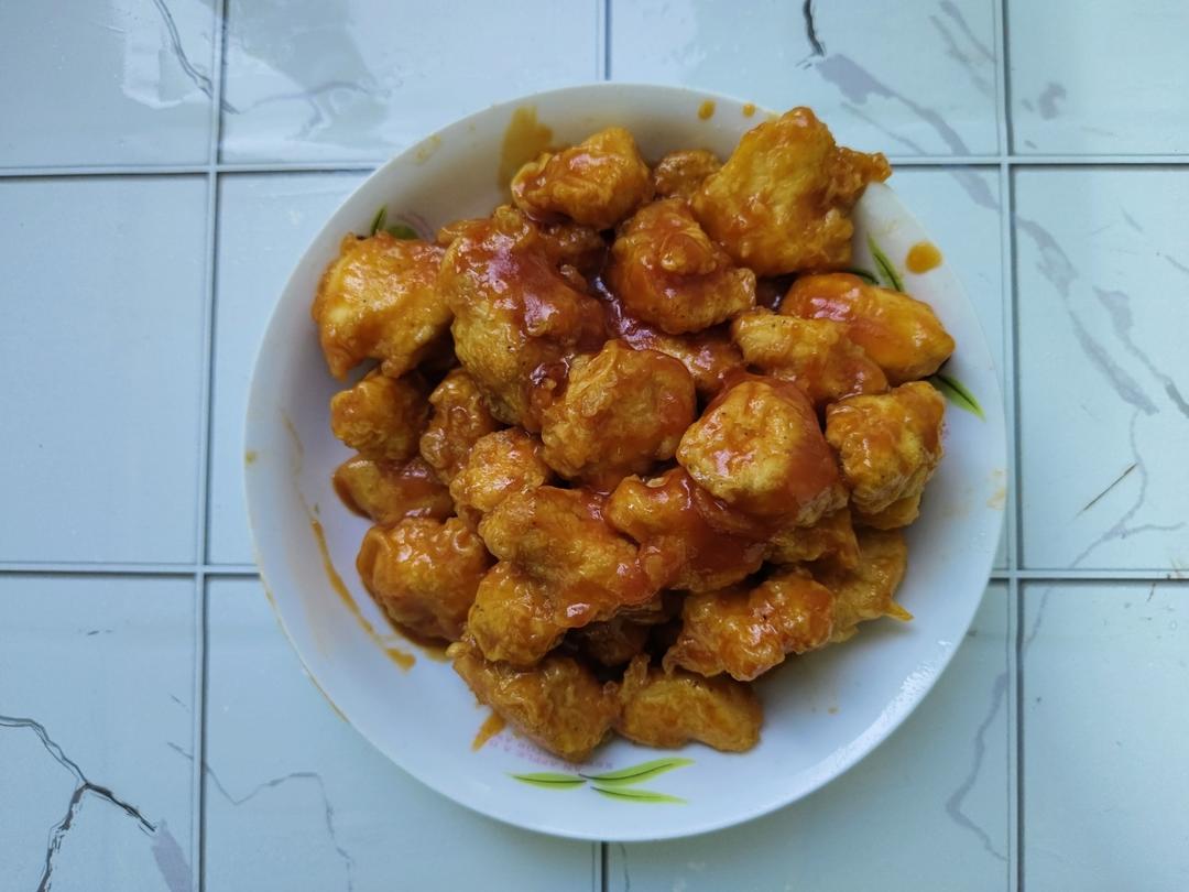 糖醋鸡胸肉（鸡肉版咕咾肉）