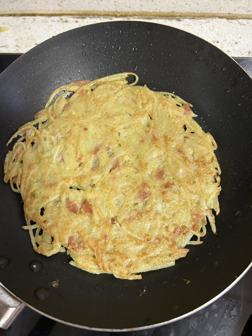 土豆饼(土豆胡萝卜丝饼)