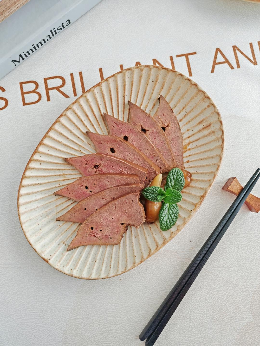 下酒菜｜拌腊猪肝｜腊味的家常做法