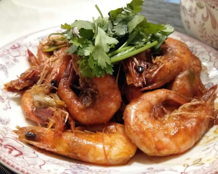 新加坡黑胡椒虾