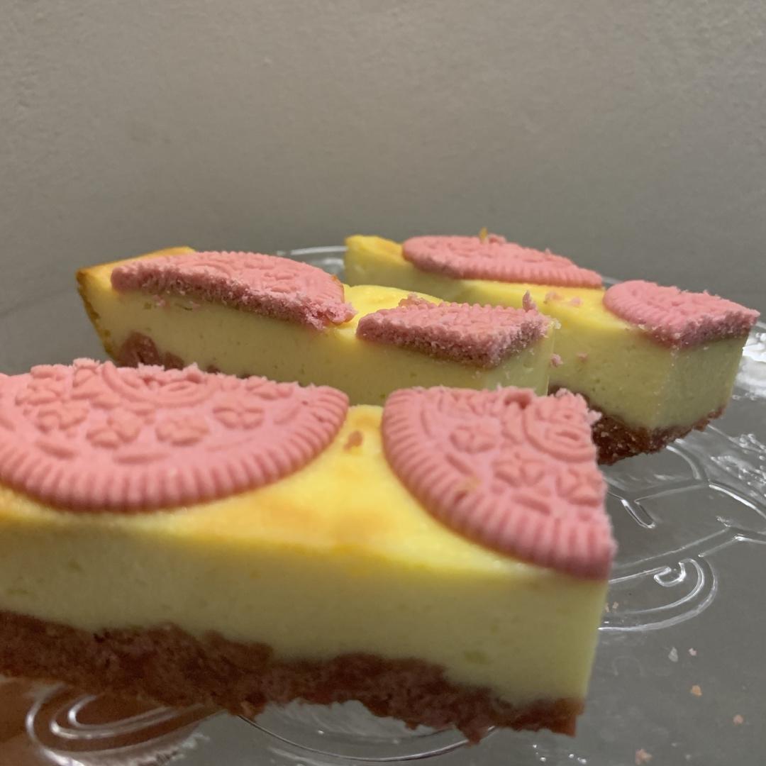 ㊙️免打发零难度‼️入口即化的奥利奥芝士蛋糕