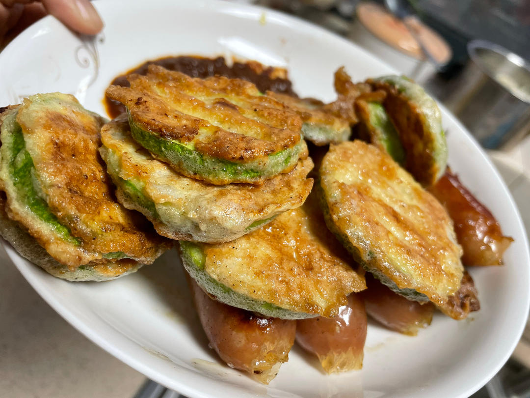 烤肉发现西葫芦绝绝子吃法，解锁韩式拌饭