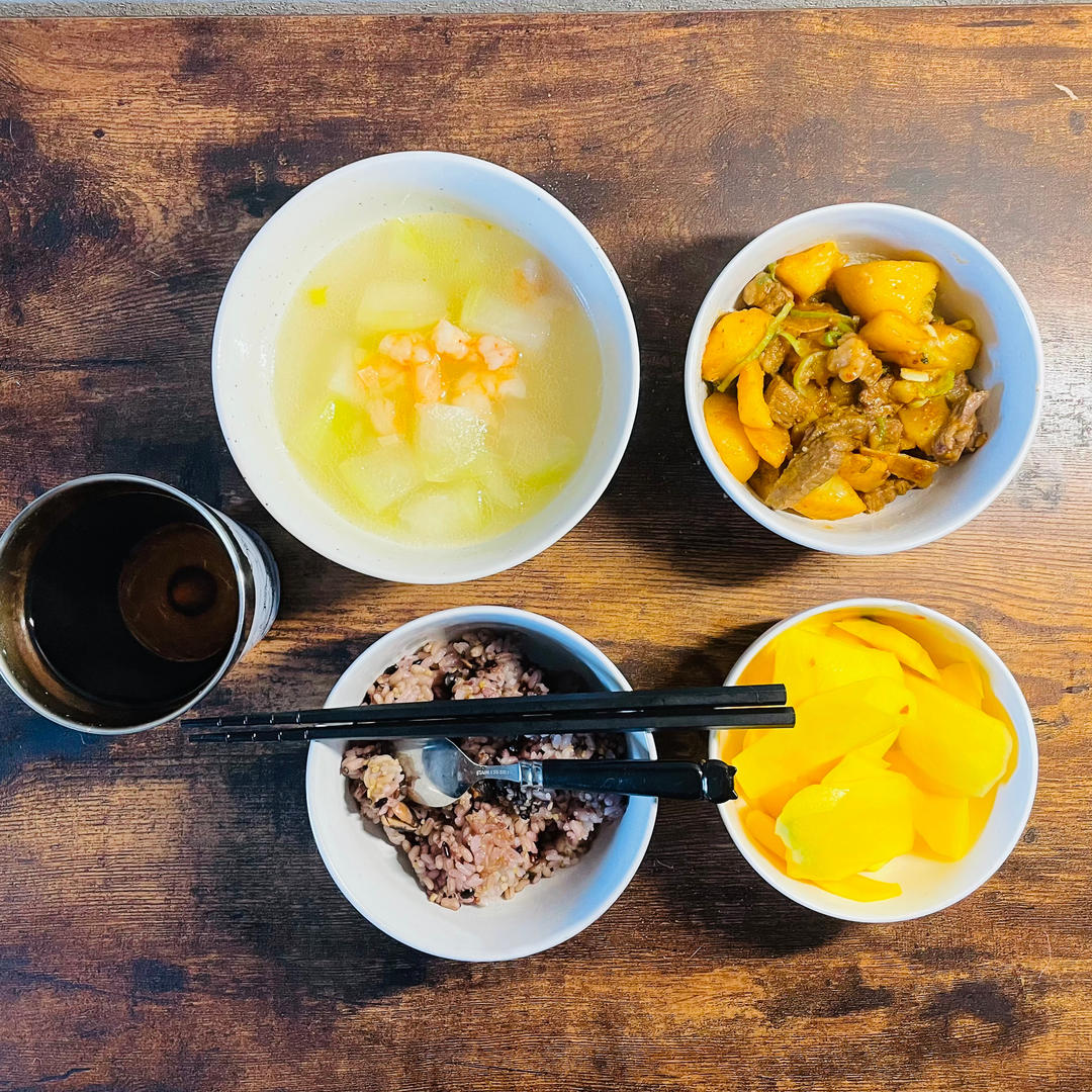 土豆炖牛肉